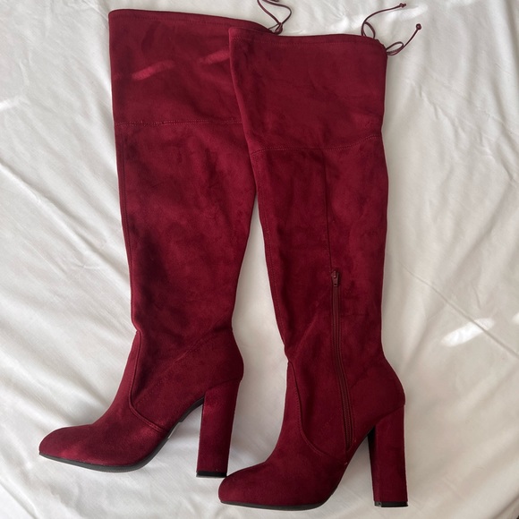Charlotte Russe Over The Knee Boots - Picture 6 of 8